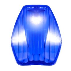 Acrilico farol giro trasero HONDA WAVE / delantero todas /AZULINO