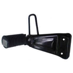 SOPORTE DE CHAPA TRAS. DERECHO ZANELLA RX 150 /OTRAS NEGRO C/ PEDALIN GOMA