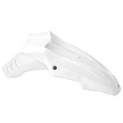 Guardabarro Delantero SUPERMOTO completo (2 partes) colores blanco/blanco