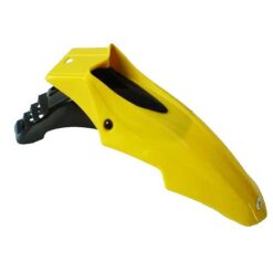 Guardabarro Delant, SUPERMOTO completo (2 partes) color amarillo/negro