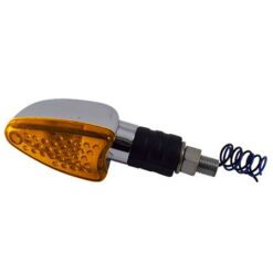 Farol Giro MINITUNING CROMADO mod. FLECHA UNIVERSAL / TODAS con brazo flexible Color Ambar