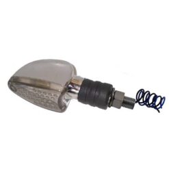 Farol Giro MINITUNING CROMADO mod. FLECHA UNIVERSAL / TODAS con brazo flexible / Fume
