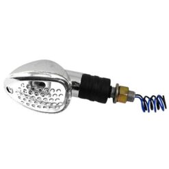 Farol Giro MINITUNING CROMADO mod. GOTA UNIVERSAL / TODAS con brazo flexible /Cristal