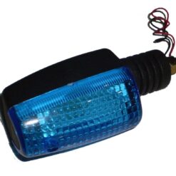 FAROL GIRO YAMAHA YBR 125cc / TODAS con brazo flexible Azulino