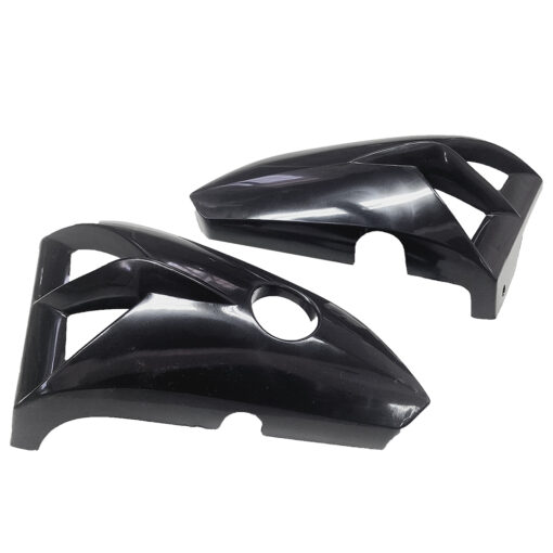 Toma De Aire Deflector Yamaha Ybr 125 / Yamaha 125cc / Jianshe 125cc y otras. Polipropileno Inyectado Juego color NEGRO (flexible) - Imagen 2