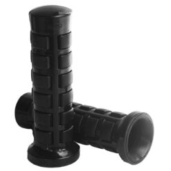 PUÑOS Mod. SQUARE  Ø 22/22 p/bICI  EXTERIOR NEGRO Comb. NEGRO -JUEGO-