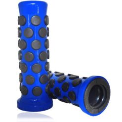 PUÑOS Mod. BORED  Ø 22/24  EXTERIOR AZUL Comb. NEGRO -JUEGO-