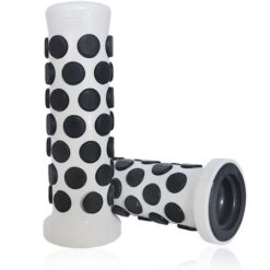 PUÑOS Mod. BORED  Ø 22/24  EXTERIOR BLANCO Comb. NEGRO -JUEGO-