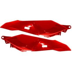 Cacha Lateral Trasera Yamaha Fz 16 Juego ROJO  (flexible) (21C-XF173/174)