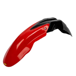 Guardabarro Delantero CROSS completo (2 partes) Rojo - Negro