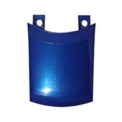Tapa union laterales traseros Honda New Wave / Otras AZUL METALIZADO (flexible)