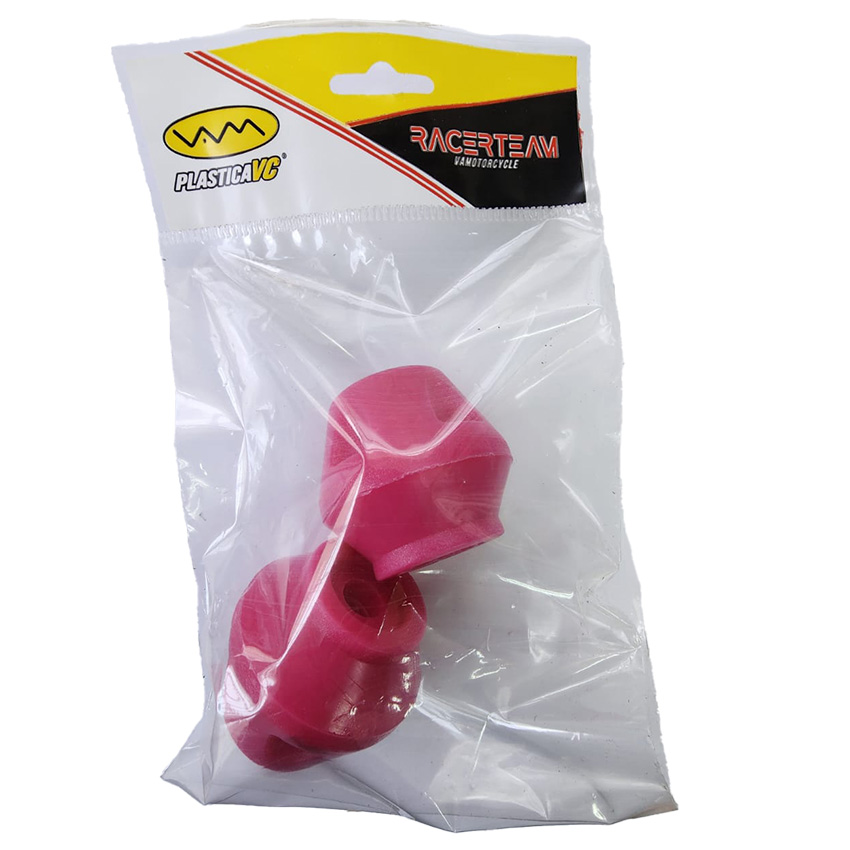 PUNTERA FRAME SLIDERS REPUESTO UNIVERSAL TODAS COLOR: ROSA - Imagen 2