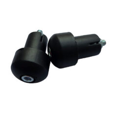 Puntera de Manubrio plata Puntera de Manubrio cromadas SMASH y otras ( Jgo.) NEGRO